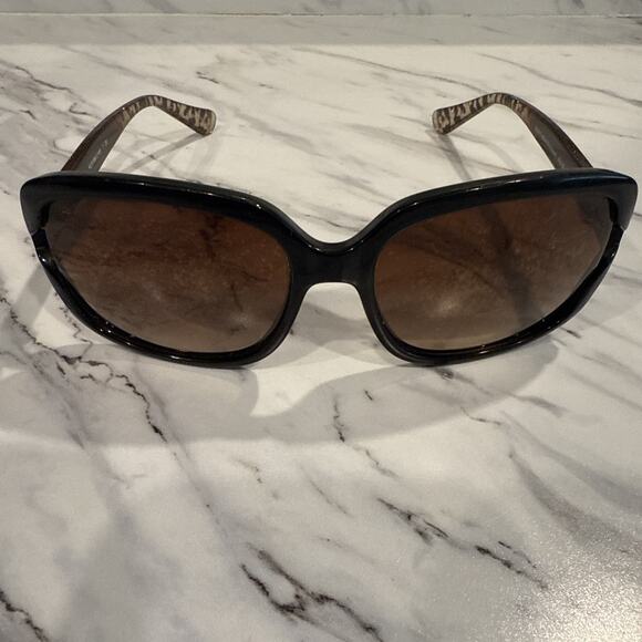 Coach Sunglasses HC8169 L149 535313 Black/Wild Beast Read! - Picture 1 of 7